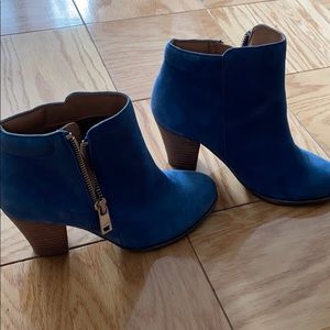 Cobalt blue Aldo booties